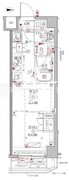 クレイシアIDZ幡ヶ谷 202 間取り図