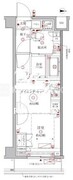 クレイシアIDZ幡ヶ谷 205 間取り図