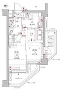 クレイシアIDZ幡ヶ谷 301 間取り図
