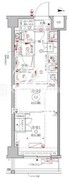 クレイシアIDZ幡ヶ谷 303 間取り図
