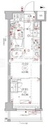 クレイシアIDZ幡ヶ谷 503 間取り図