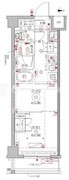 クレイシアIDZ幡ヶ谷 603 間取り図