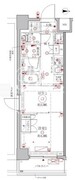 クレイシアIDZ幡ヶ谷 609 間取り図