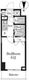 レジディア大島 410 間取り図