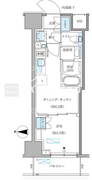 パークアクシス住吉ガーデンスクエア 306 間取り図