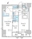デュオフラッツ一之江ウエスト 201 間取り図