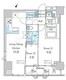デュオフラッツ一之江ウエスト 301 間取り図