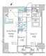 デュオフラッツ一之江ウエスト 1001 間取り図