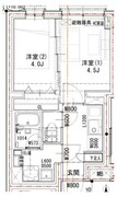 ラヴィエール荏原中延 101 間取り図