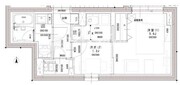 ラヴィエール荏原中延 203 間取り図