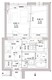 ラヴィエール荏原中延 401 間取り図