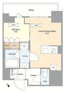 ルフォンリヴェント西巣鴨 302 間取り図