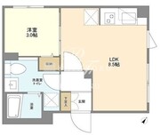 ウェルスクエア目黒 501 間取り図