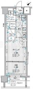ミリアレジデンス東池袋 1005 間取り図