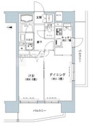 パークキューブ板橋本町 1101 間取り図