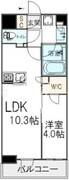 オープンレジデンシア新宿ザ・ハウス 103 間取り図