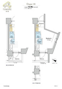 トモア田端 517 間取り図