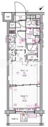 ザ・プレミアムキューブG東中野 109 間取り図