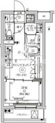 セジョリ東陽町2 206 間取り図