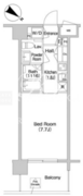 コンフォリア南砂町 1511 間取り図