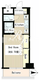 協和高輪マンション 203 間取り図