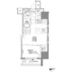 ザ・パークハビオSOHO新宿御苑 508 間取り図