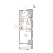 リビオメゾン田端 704 間取り図
