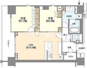 ブランズ渋谷常盤松 804 間取り図