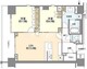 ブランズ渋谷常盤松 804 間取り図