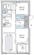 ガーデニエール砧ウエスト 250 間取り図
