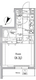 プレミアムキューブ三宿 208 間取り図