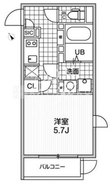 MDM駒沢大学 104 間取り図