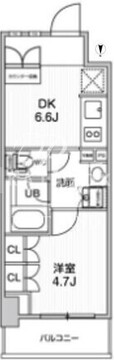 nido蒲田 903 間取り図