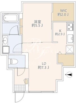 グランデュオ代沢3 103 間取り図