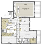 フィアトルクス表参道 101 間取り図