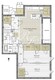 フィアトルクス表参道 203 間取り図