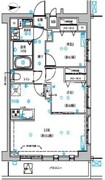 ディップス竹ノ塚駅前 803 間取り図