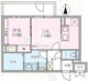 ラヴィエール大島＆ｍｅｗ 402 間取り図
