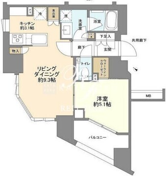 ブランズ巣鴨三丁目 602 間取り図