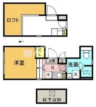 レイアス神田神保町 202 間取り図