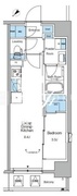 ルフォンリヴェント門前仲町 804 間取り図