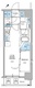 ルフォンリヴェント門前仲町 1004 間取り図