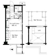 パークアクシス目黒本町 510 間取り図