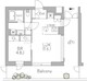 グランデュオ三軒茶屋12 302 間取り図