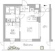 グランデュオ三軒茶屋12 402 間取り図