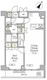 ラティエラ武蔵小山レジデンス 408 間取り図