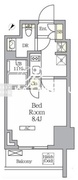 ラティエラ武蔵小山レジデンス 501 間取り図