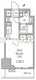 ラティエラ武蔵小山レジデンス 1702 間取り図