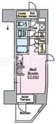 リビオメゾン東陽町ヒュッテ 203 間取り図