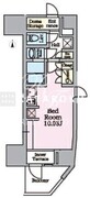 リビオメゾン東陽町ヒュッテ 1003 間取り図